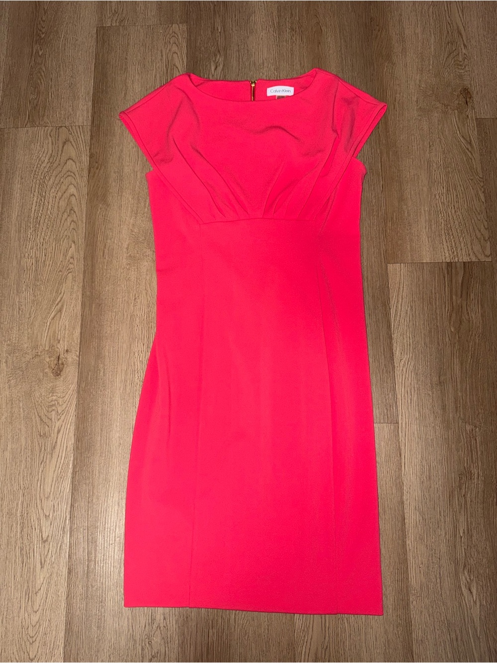 Calvin Klein sleeveless midi dress